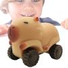 Capybara Squeeze Fidget Toy,Capybara Car, Capybara Pulls Car Toy, Capybara Stretch Car Soft Extensible for Stress Relief