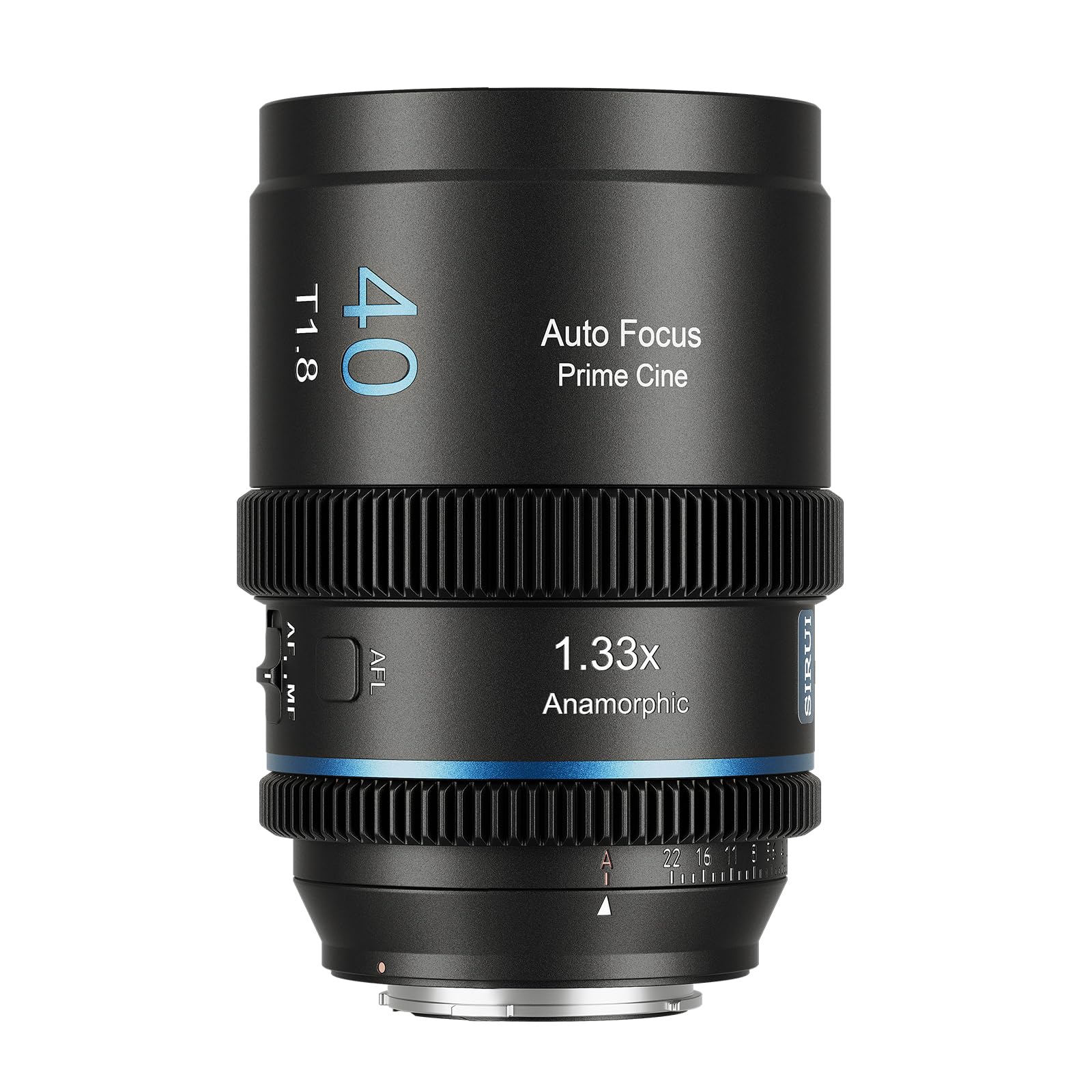 

SIRUI 40mm Anamorphic S35 Autofocus Compatible with Mount Cameras Neutral T1.8 1.33X Lens, Lens, M4/3 (MFT Mount, Flare)