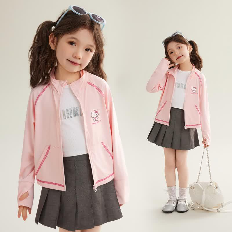 Hello Kitty Girls  Lightweight Spring/Summer Casual Jacket 110