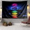 Chakra Balance Meditation Tapestry Room Decoration Wall Hanging for Living Room Bedroom, Dormitory, Birthday and Christmas Gifts