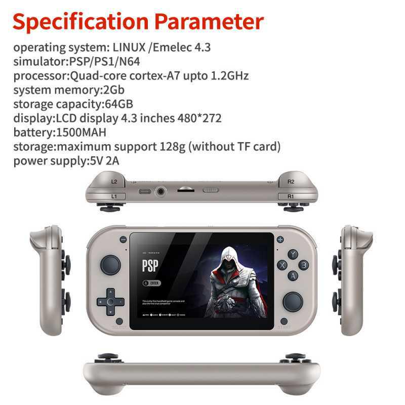 M17 4K HD Handheld TV Game Console