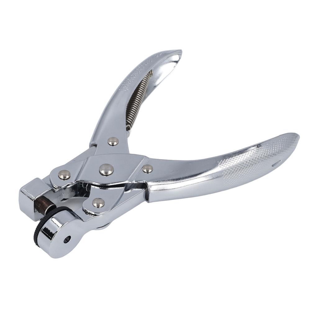 Plastic Bag Hole Puncher Zinc Alloy Handheld Single Round Hole Punch for Thin Film PE OPP PVC Bags