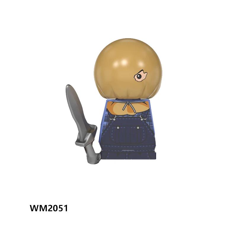 Halloween Horror Movie Series The Shining Silent Hill Building Blocks Bricks Mythic Pyramid Head Action Figures Kids Toys