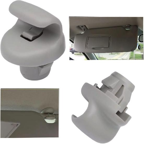 96409BC402 Car Sun Visor Clip Plastic Sun Visor Hook Clip Sun Visor Clip Retainer Compatible with Nissan 350Z Frontier Versa Note Infiniti FX45 G35