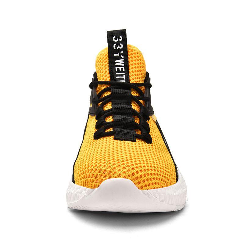 Men's Sneakers Shoes Light Casual Fashion Running Elastic Leisure Outdoor Mesh Summer Sports Tennis Man Walking