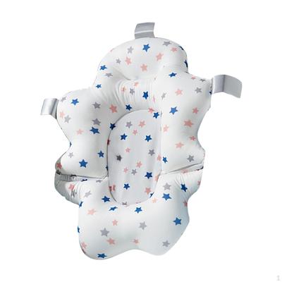 Almofada de Banho para Bebê Tapete de Chuveiro Banheira para Recém-Nascido Antiderrapante 0-12M