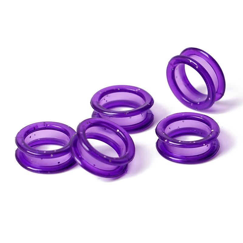 5Pcs/Set Silicone Finger Rings for Cat Dog Hair Scissors Protector Colorful Pet Grooming Scissors Protecting Finger Protector