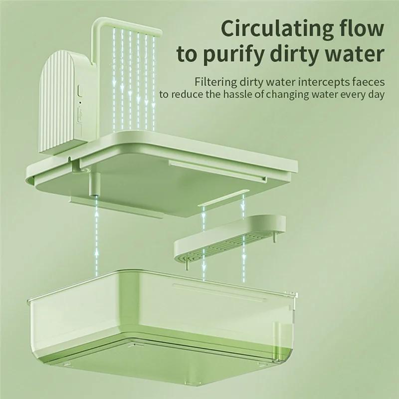 Birds Use External Bath Tubs for Bathing Parrot Bath Boxes Bird Baths with Transparency and Multi Functional Shower Bathtubs