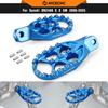 NICECNC For Suzuki DRZ400SM DR-Z 400SM 2005-2024 DRZ400S DR-Z 400S 2000-2024 Forged Aluminum Foot Pegs FootRest Footpegs Rests