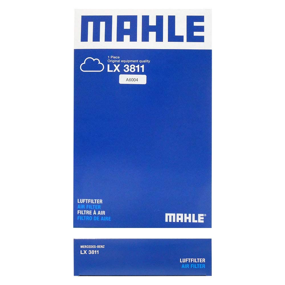MAHLE Air Cleaner Filter for GLC MAHLE Fitment confirmation Made by the original Mercedes-Benz C-Class, E-Class, SLC, SLK, (W205, C205, W213, A238,
