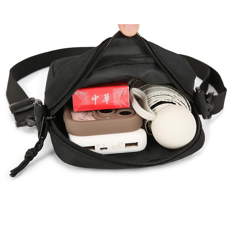 Bolsa de Ombro Masculina Nova Casual Bolsa para Celular Pequena Bolsa de Ombro Esportiva Moda Marca Bolsa Transversal Masculina Mochila Masculina