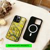 Garden Paint Art Phone Case For iPhone17,16,15,14,13,12,11 Plus,Pro Magnetic with Magsafe Wireless Charging