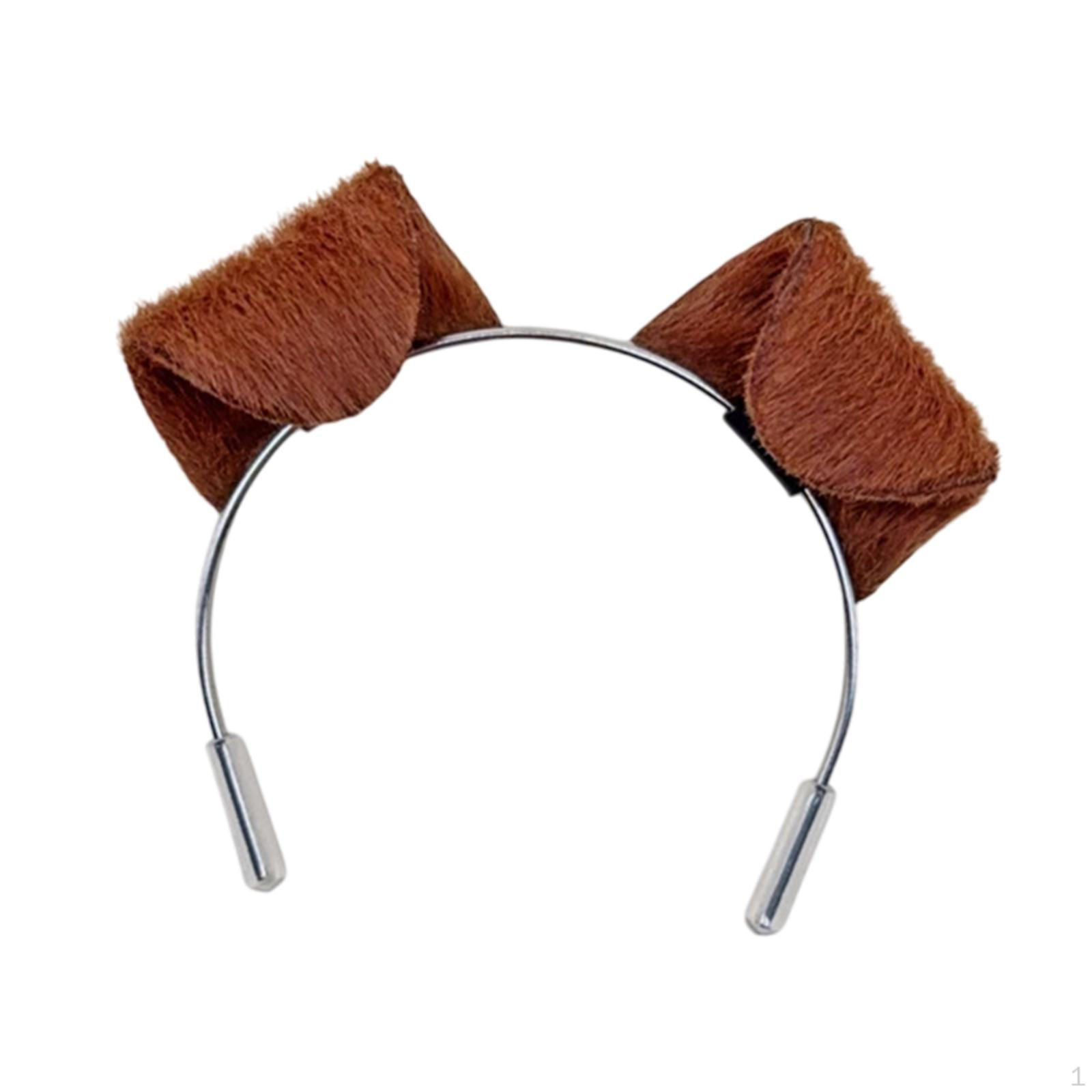 

Стрижка собачьих ушей, аксессуары для волос, аниме-прическа, уши для животных для вечеринки BJD 3x4x6cm