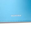 BALENCIAGA  7861732AABX1164 Tri-fold wallet gray/blue Calfskin Women