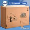 Children's A4 Blank Sketchbook for Beginners - Ideal for Drawing and Painting in Kindergarten and Elementary School Art Classes