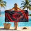 Charlton Athletic FC Druck Schnelltrocknendes Strandtuch Mikrofaser Saugfähig Tragbares Reise-Schwimmtuch