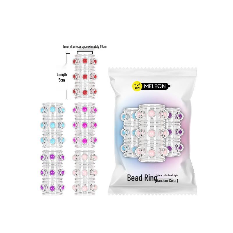 Raupen Analkristallstöpsel & Dornen Kristallhülle Herren Tragbares Penisring-Set