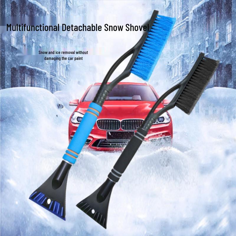 Car Snow Removal Kit: De-icing Shovel, Snow Brush, and Scraper
