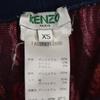Kenzo Made In Portugal Long Pants XS Blue X Red Women Used