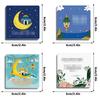 TYCT032-040 Creative Acrylic Magnetic Refrigerator Sticker - Holiday Home Decoration with Magnetic Buckle and Particle Design