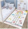 Kinderspiel Hüpfspiel Teppich für Wohnzimmer Dekoration Jungen Mädchen Zimmer Rutschfest Große Flächenteppiche Kinder Krabbel Bodenmatte