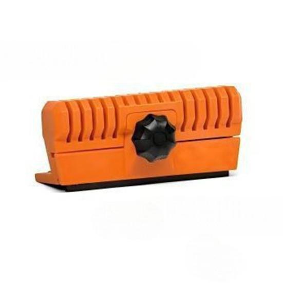 Chainsaw Burr Remover Bar Dressing Tool, Solid Guide Rail Dressers Maintenance Tool File Repairer Dresser Ergonomic