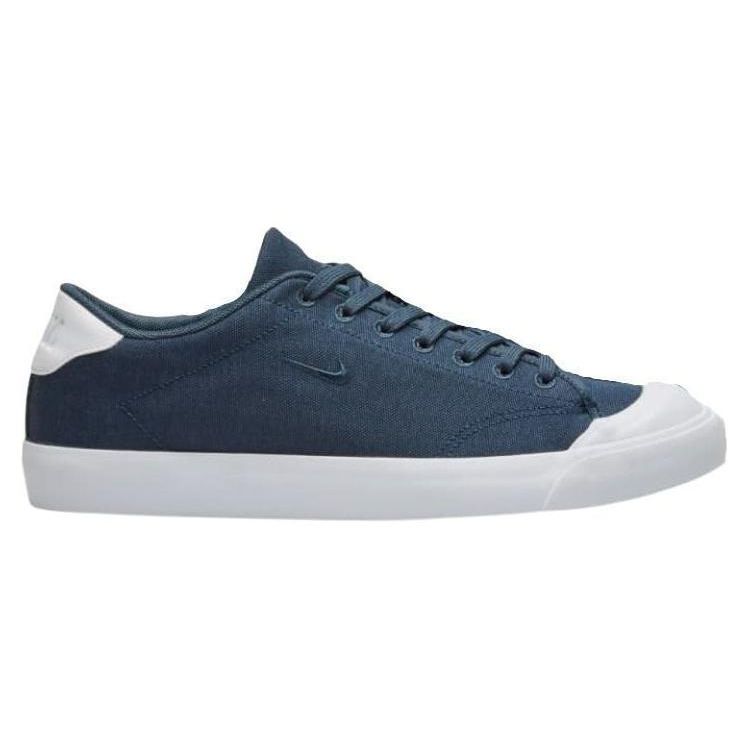 Nike All Court 2 Slip Resistant Shock Absorbing Durable Breathable Low Top Skate Shoes Men Sneakers Blue 898040-400