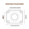 Longdai Heavy-Duty Polyurethane Caster Wheel