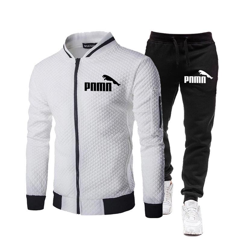 Otoño Invierno Hot Sale Hombres Ropa Hombres Sets Estampado Set Forro polar  Cremallera Sudadera + Pantalones Casual Hombre Chándals Traje Cremallera  Traje comprar a buen precio — entrega gratuita, reseñas reales con