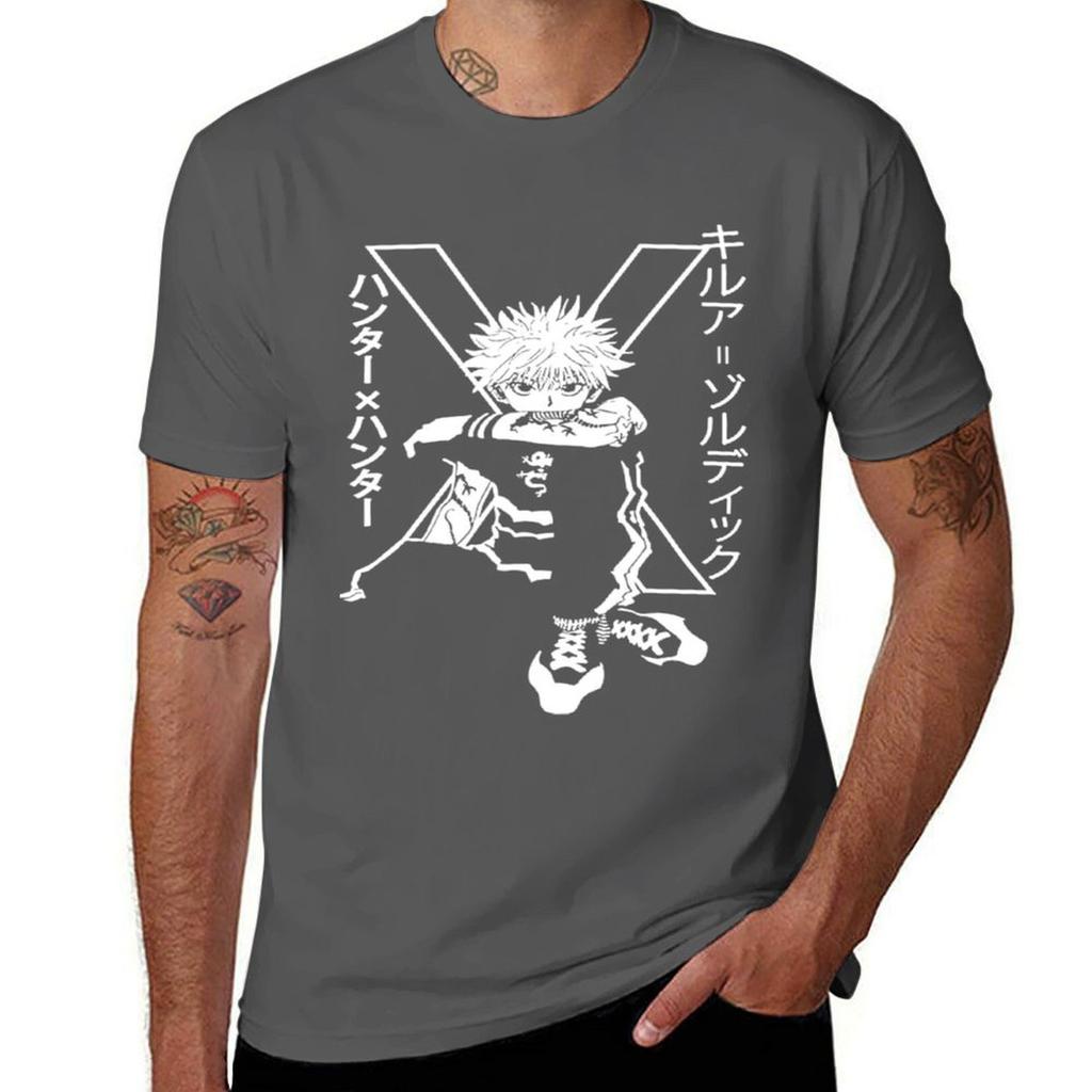 and Men Hunterxhunter Fans man t shirt Zoldyck For Women Gift TShirt TShirt For summer Killua
