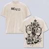 Japanese Anime Re:ZERO T-shirt Rem Vintage Washed Oversized T Shirt Men Women Clothing Summer Short Sleeve Cotton Tees Tops