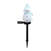 Solar Powered Snowman Stake Light Outdoor Christmas Decoration for Yard Garden & Pathway Auto On/Off Waterproof Festive Atmosphere Lights