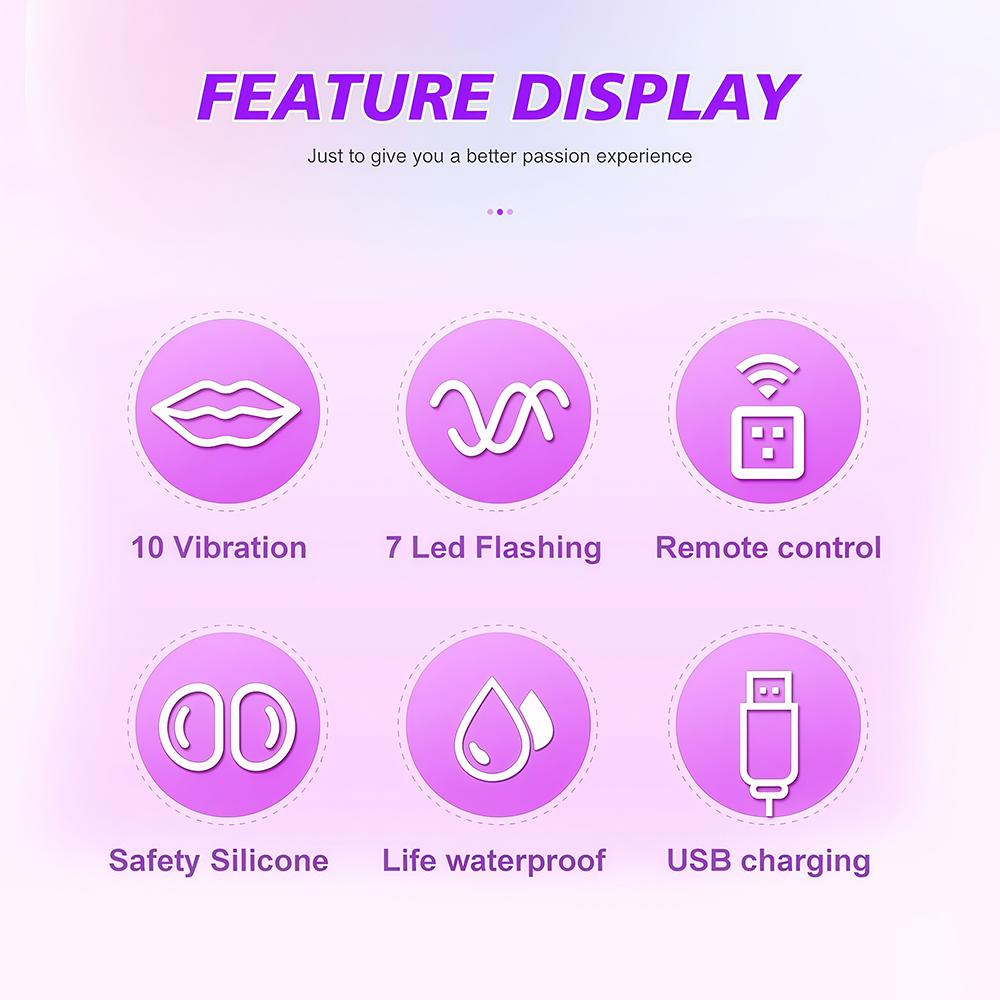 Anal Plug Vibrator Butt Plug Prostate Vibrating Massager Remote Control Female Masturbator Sex Toy for Couple with LED Light