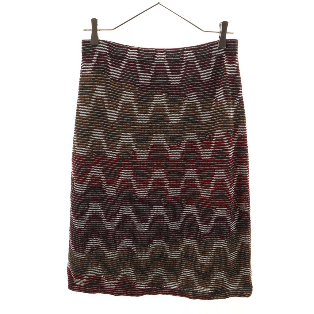 SPORT MISSONI Made In Italy Overall Handle Midi Length Knit Tight Skirt Women Used