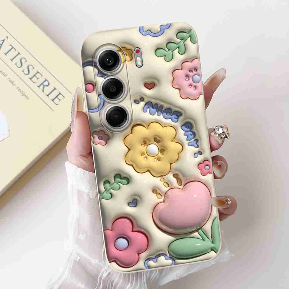 For Tecno Camon 40 Pro 5G 6.78" Case Cartoon Panda Astronaut Soft Silicone Matte Cover For Tecno Camon 40PRO 5G Phone Shell