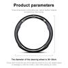 Car Steering Wheel Cover Breathable Anti Slip Leather Steering Cover For Hyundai Accent AMICA Aslan Azera DYNASTY Elantra Equus Galloper