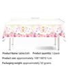 Butterfly Party Tableware Set: Plates, Napkins, Tablecloth for New Year, Spring, and Birthday Celebrations.