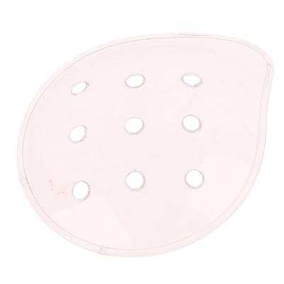 1ks plastový čirý plastový oční štít pro péči o oči s 9 otvory potřebnými po operaci