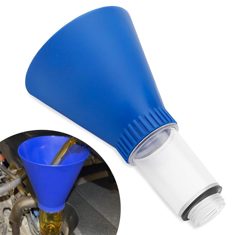 

Лійка для оливи без розливів, лійка для моторної оливи з різьбовими кришками маслозаливної горловини. Підходить для більшості Camry, Corolla, Rav4, Tacoma, Highlander, Sienna