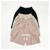 Kids Summer Thin Cotton Casual Cargo Mid Length Shorts For Boys And Girls