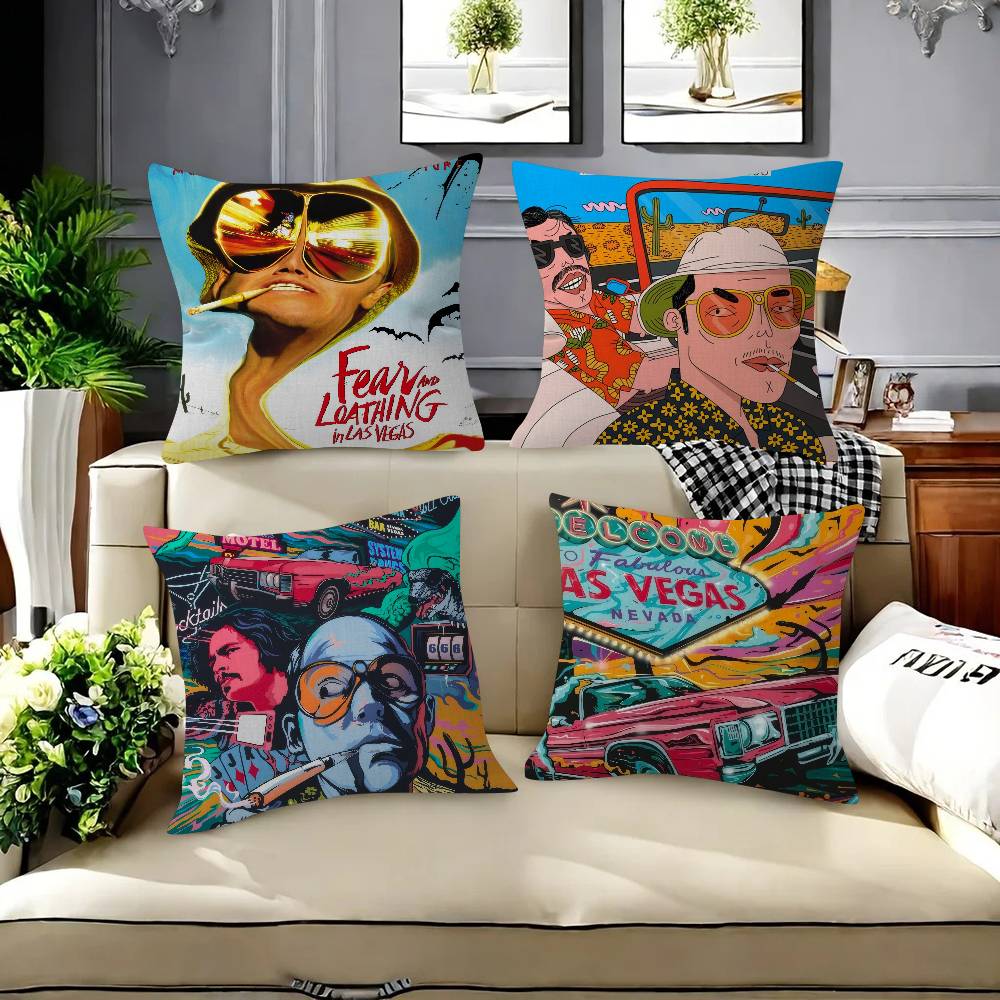 MOVIE Fear Loathing Las Vegas Cushion Cover Decorative Pillow Sofa Home Decor case pillow cases