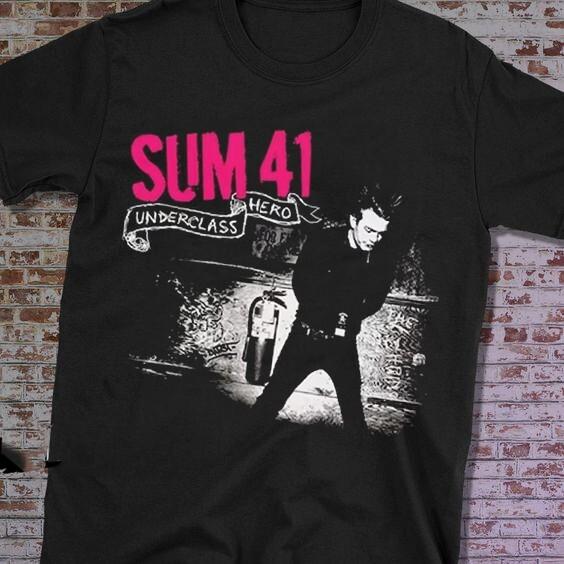 New! Sum 41 Underclass Hero T-Shirt Full Size S to 5XL GC1431 XL