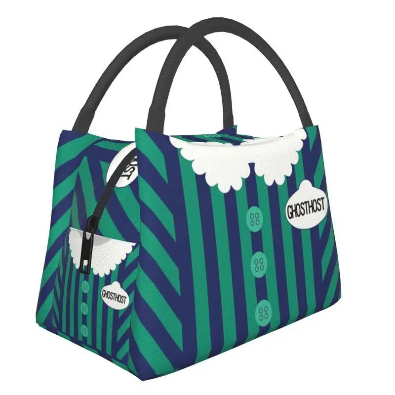 Happy Haunted Mansion Lunch Box for Women Halloween Cooler Thermal Food Insulated Lunch Bag Travel Work Pinic Container