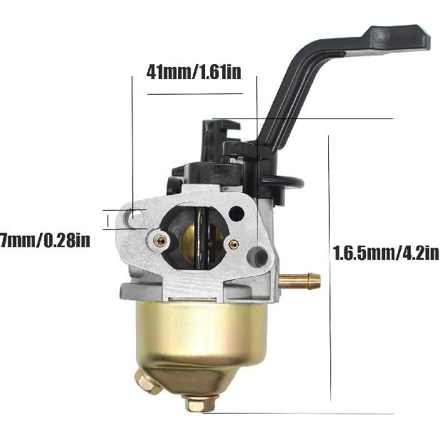 Huayi P19-1 Carburetor Compatible With Predator 4000 4375 Champion Honda Generac PowerHorse 3000W 3500W 4000W Generator Powered By 196Cc 208Cc 212Cc