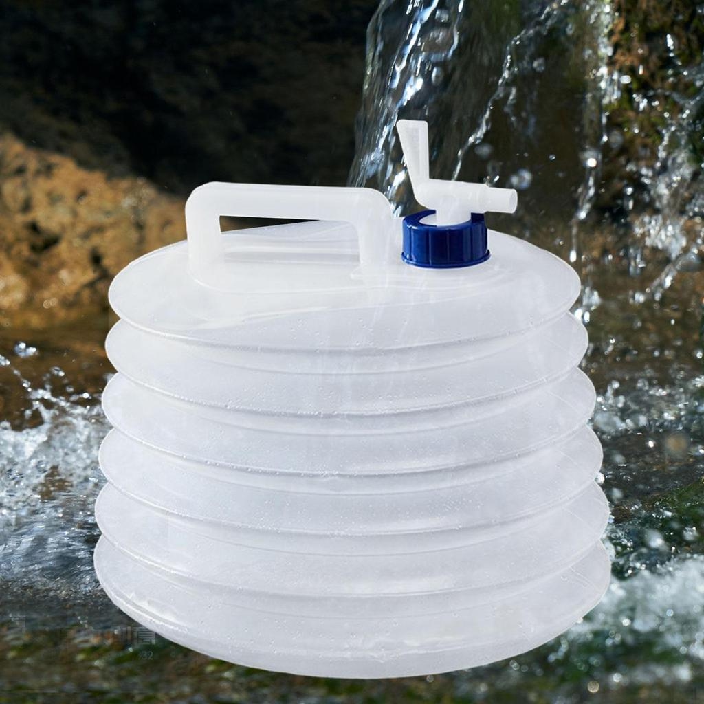 Recipient de apă pliabil, ulcior de tabără, găleată pentru gătit în camping