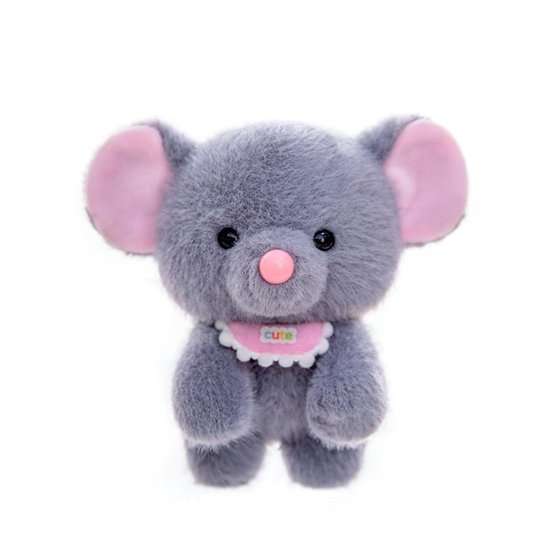 Cute Koala Rabbit Frog Keychain With Soft Plush Material For Kids And Teens Mouse