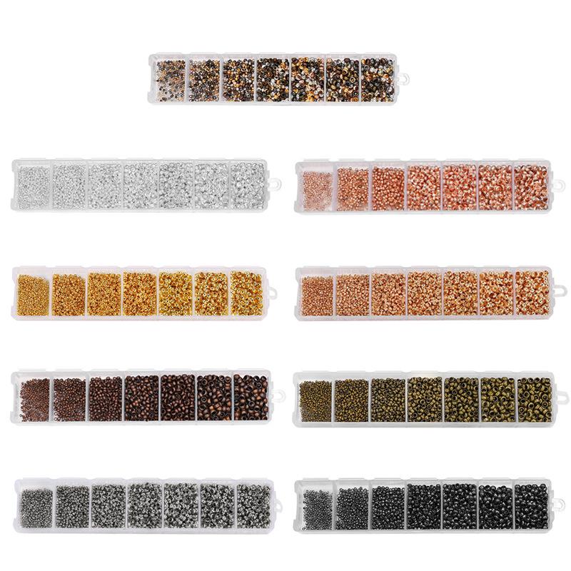 

Handmade Multi-Size DIY Jewelry Set: Alloy Spacer and Positioning Beads