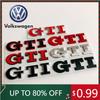 2026 Hot For VOLKSWAGEN VW Metal GTI Logo Car Rear Trunk Emblem Side Sticker for Volkswagen VW Golf 4 5 6 7 8 Polo Jetta Tiguan