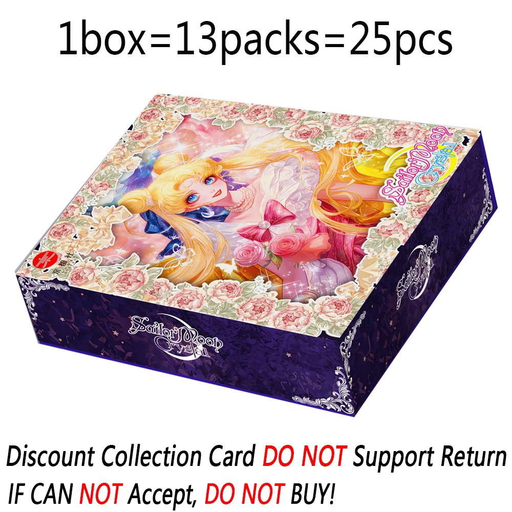 Sailor Moon Collection Cards for Kids Classic Anime Cute and Beautiful Girls Fashion Exquisite Cards Decorative Toys Fun Gifts