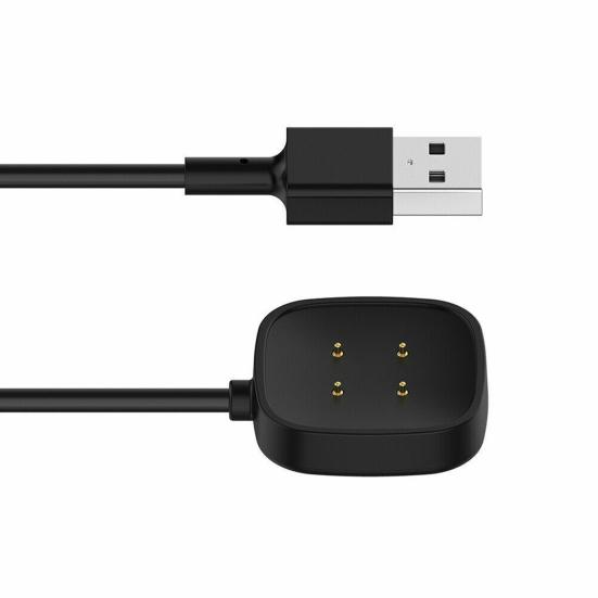 Nabíjecí kabel Vícenásobná ochrana Magnetická nabíjecí základna odolná proti roztržení pro Fitbit Sense 2/pro Fitbit Sense/pro Fitbit Versa 4/pro Versa 3